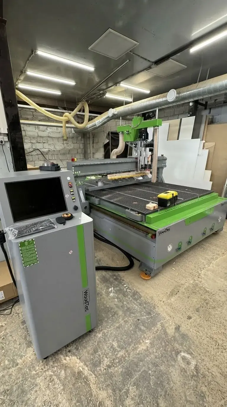 Фрезерный станок с ЧПУ WoodTec HA 2030QP в цехе «ИмТек»